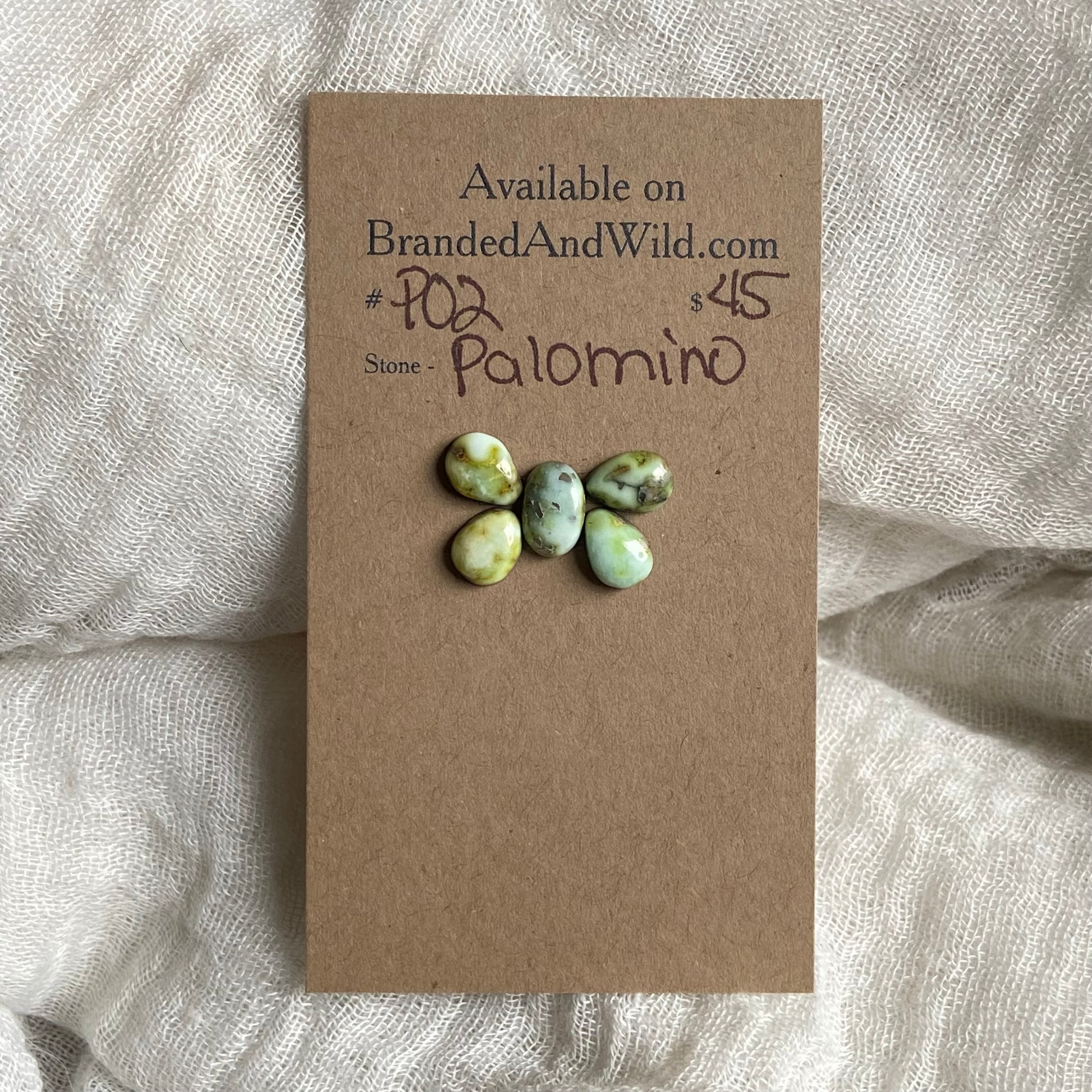 Palomino Cabochon - P02 186153E7-70C9-4536-B0CF-F15C6AC6E943 Brandedandwild.com
