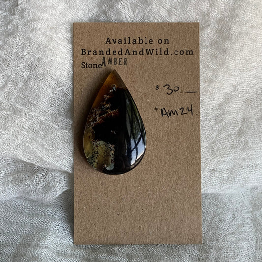 Amber Cabochon AM24