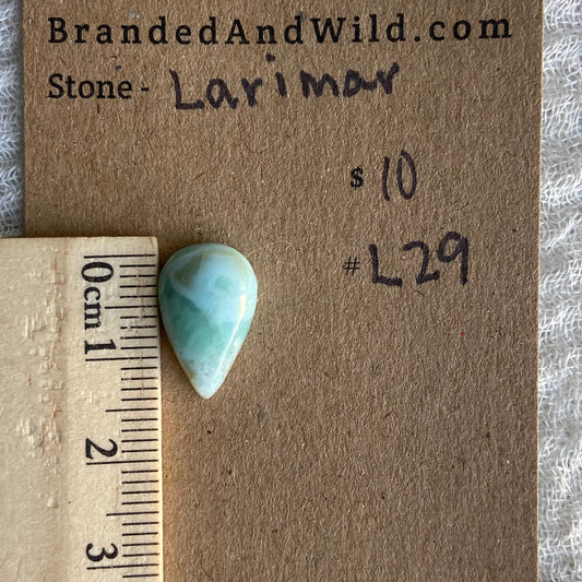 Larimar Cabochon - L29