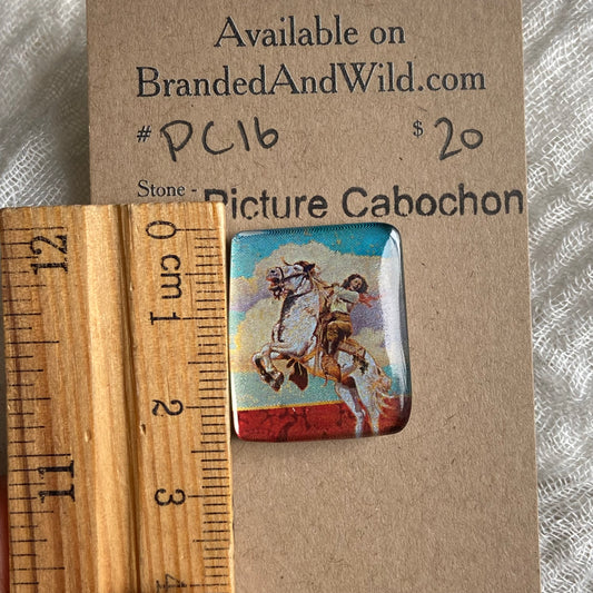 Picture Cabochon - Cabochon - PC16 187EE7F0-1D1F-46D2-92C1-D5676901C048 Brandedandwild.com