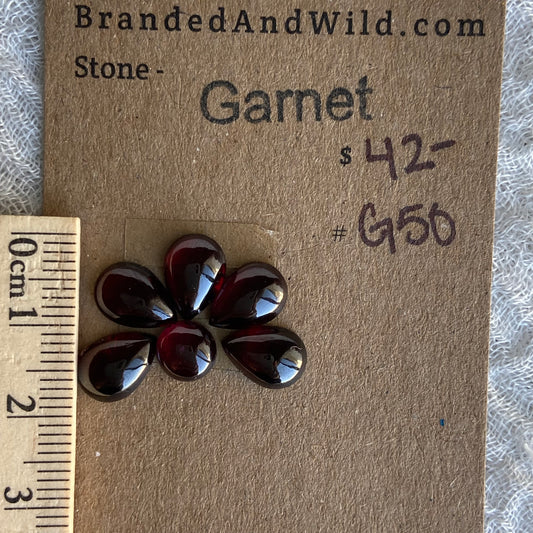 Garnet Cabochon - G50