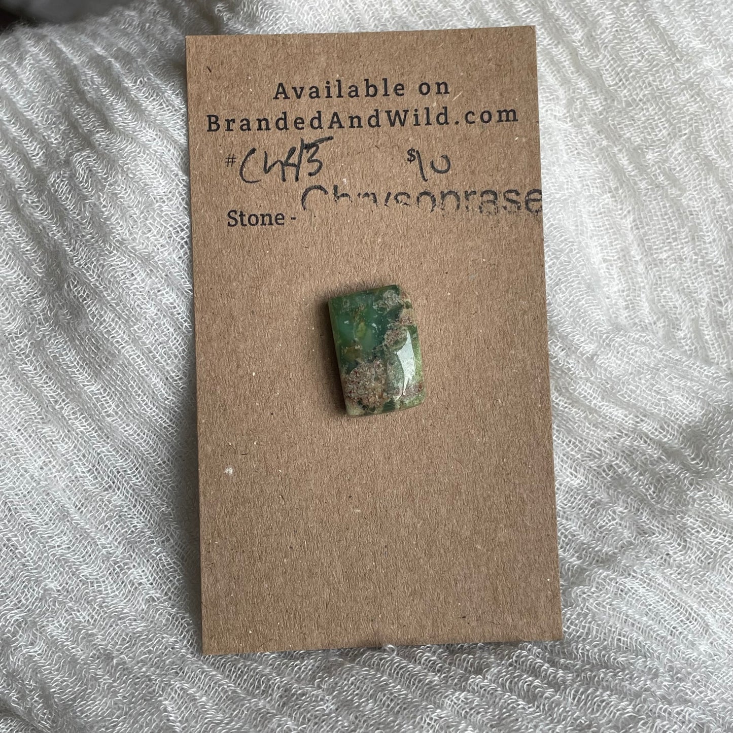 Chrysoprase Cabochon - Ch45
