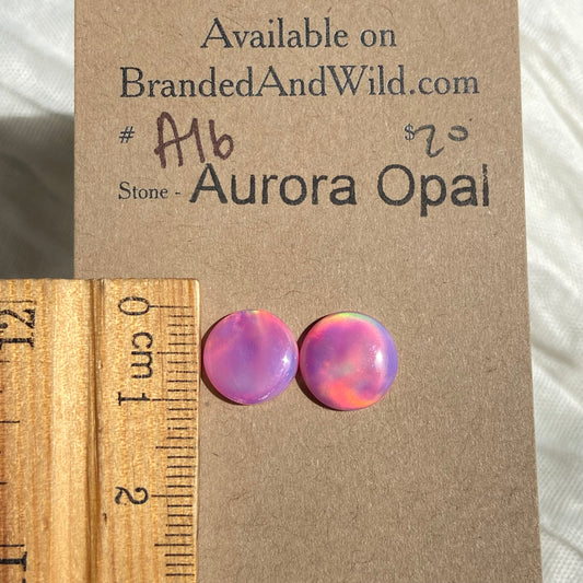 Aurora Opal Cabochon - A16 18CC623C-1978-4A21-A9D6-29C059CA44DA Brandedandwild.com