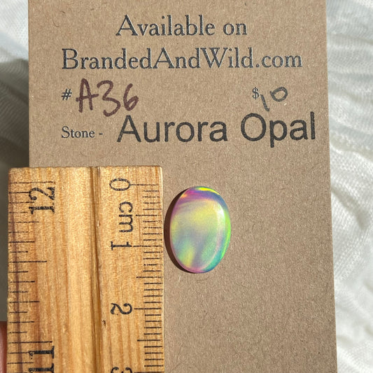 Aurora Opal Cabochon - A36 18D4E9F1-C1B2-409C-A50E-AC2DB6458068 Brandedandwild.com