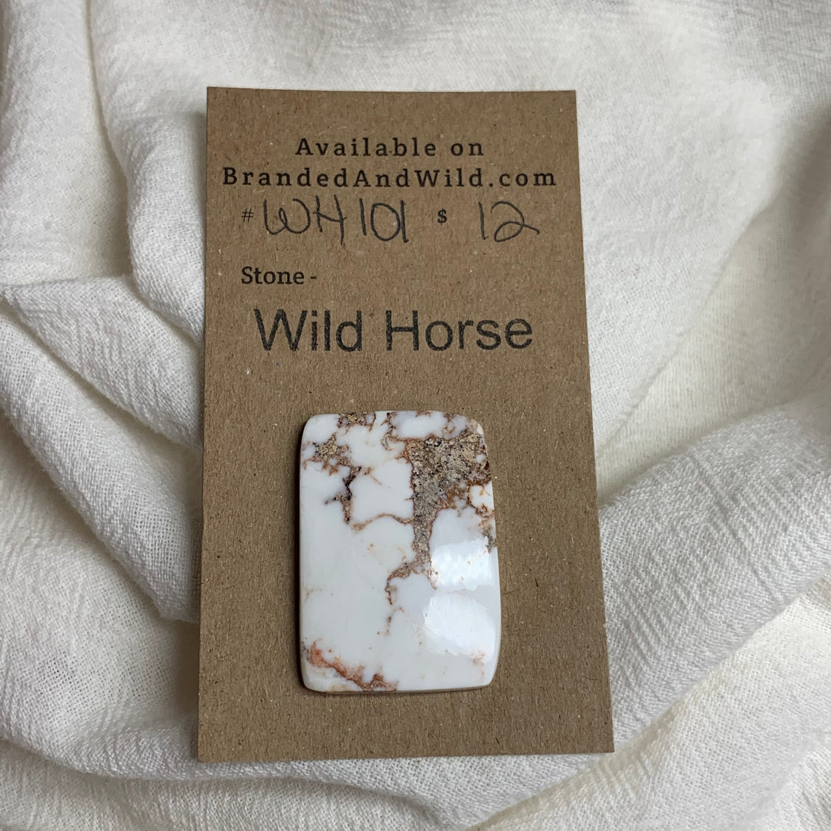 Wild Horse Cabochon - WH101 191430FC-DD2B-413D-A484-F5AF379A99E0 Brandedandwild.com