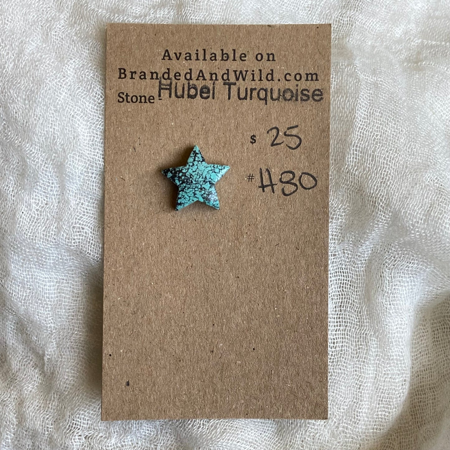 Hubei Turquoise Cabochon - H80 1916A3AA-CF0D-4AB1-8509-96B4356D1D06 Brandedandwild.com