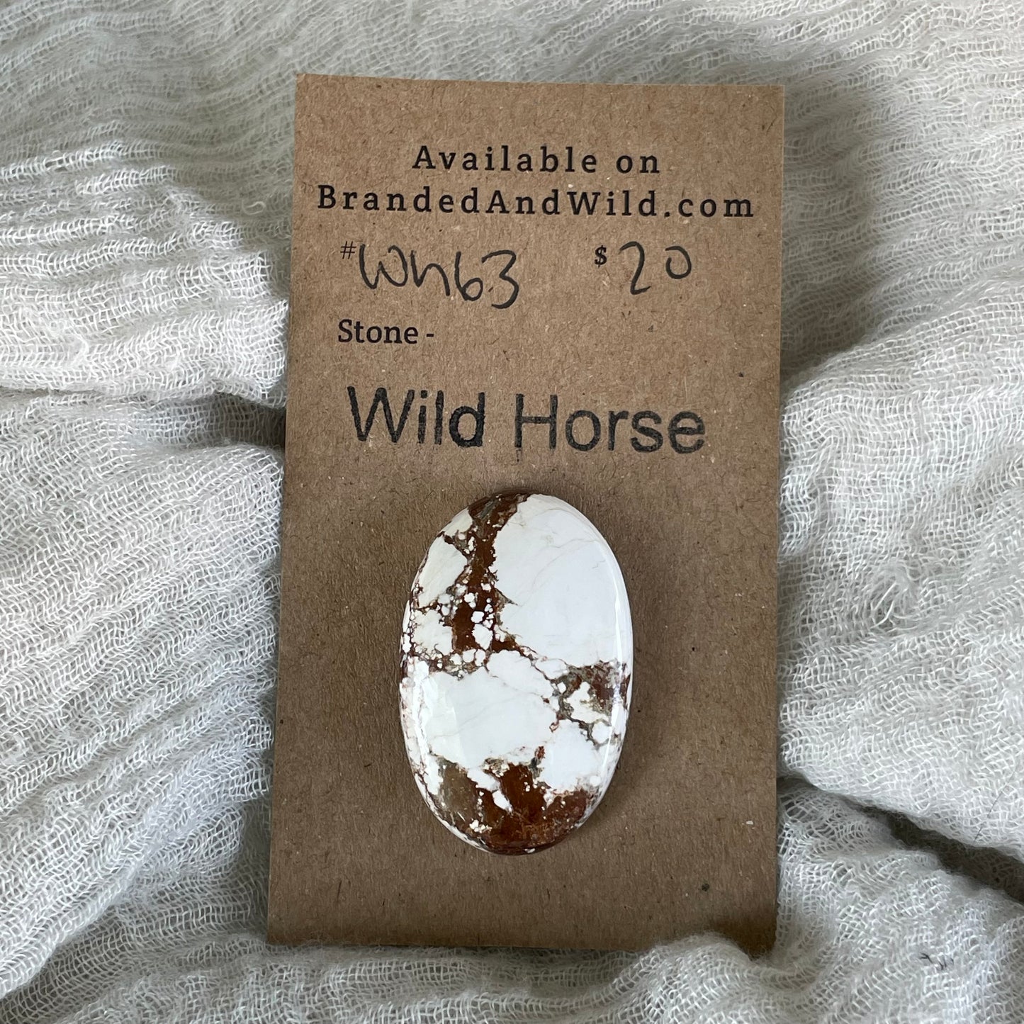 Wild Horse Cabochon - WH63