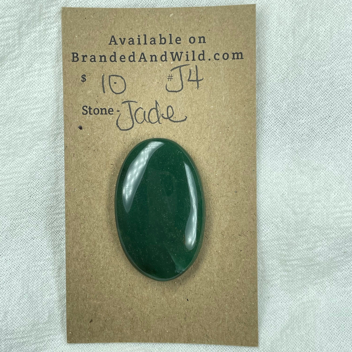 Jade Cabochon - J4 192F19C6-7A23-41C3-B8D5-FB49D6F19E81 Brandedandwild.com