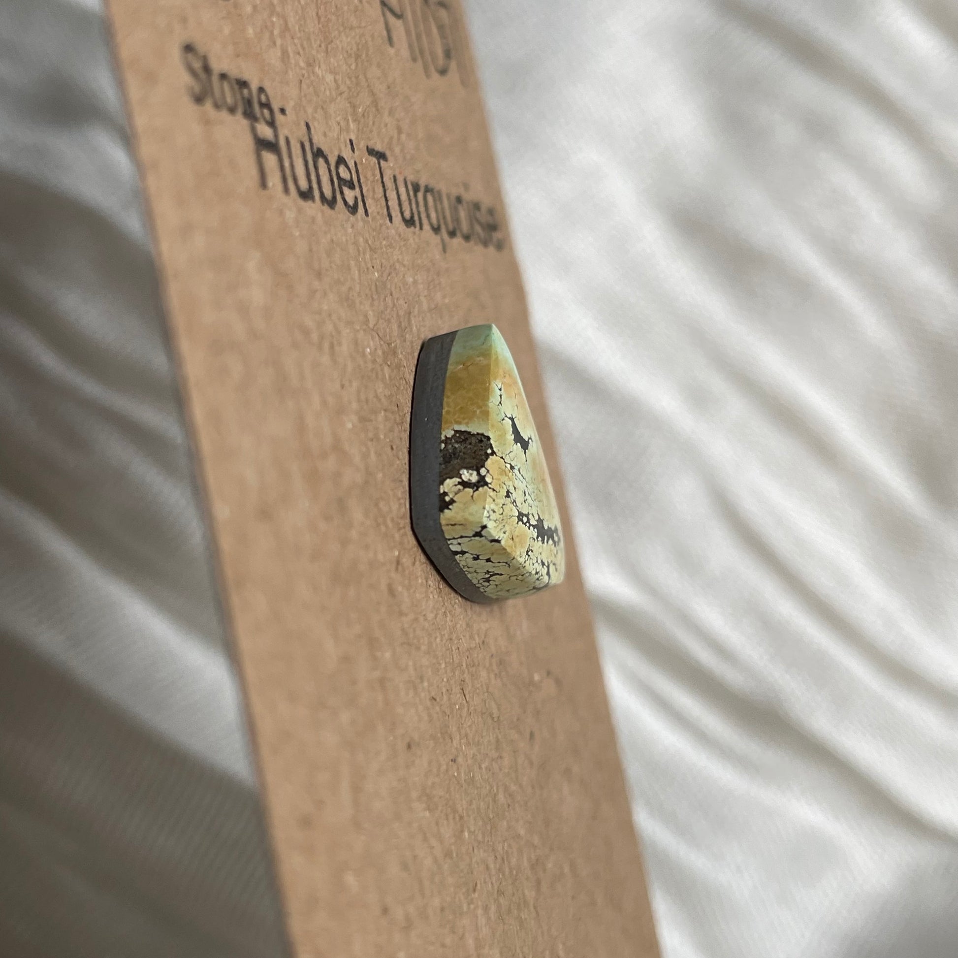 Hubei Turquoise Cabochon - H107 19397D31-B3C0-477C-9DB9-AE456D33997A Brandedandwild.com