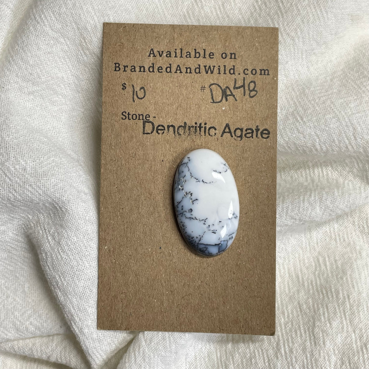 Dendritic Agate Cabochon - DA48