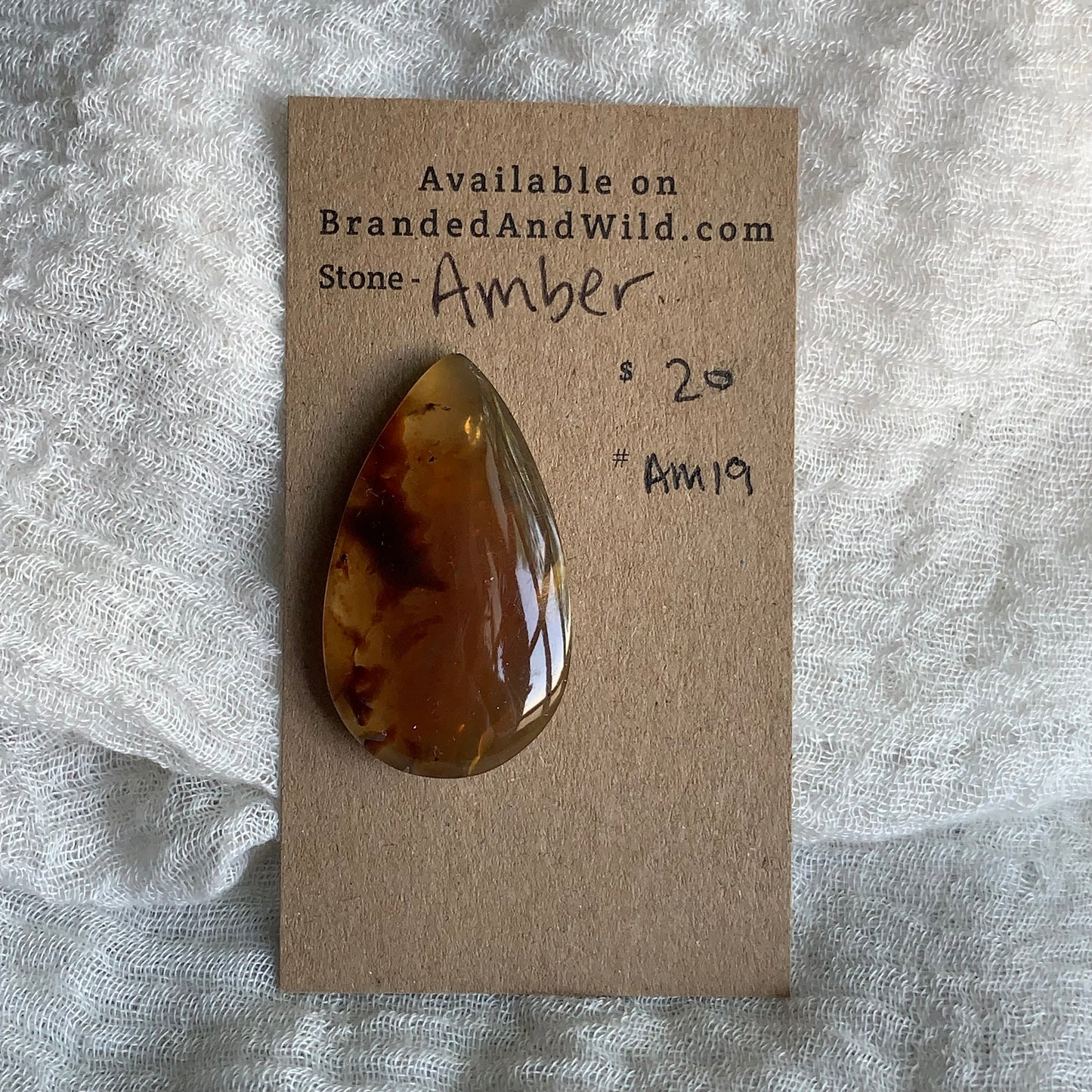 Amber Cabochon AM19