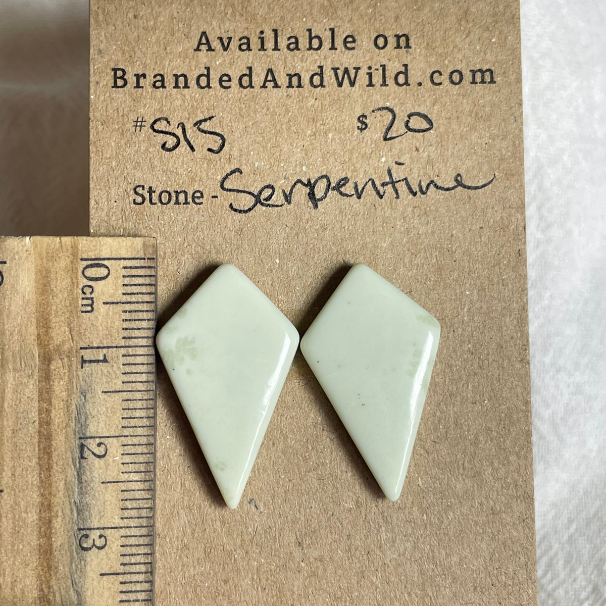 Serpentine - Cabochon - S15 196FF91A-FDC4-4D92-8BD5-5E501EDC9D97 Brandedandwild.com