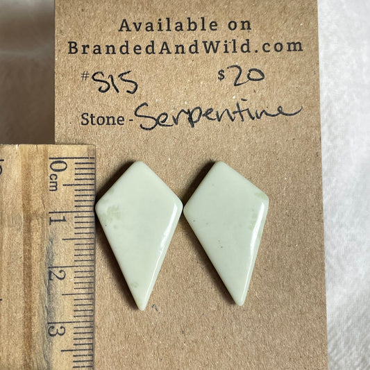 Serpentine - Cabochon - S15 196FF91A-FDC4-4D92-8BD5-5E501EDC9D97 Brandedandwild.com