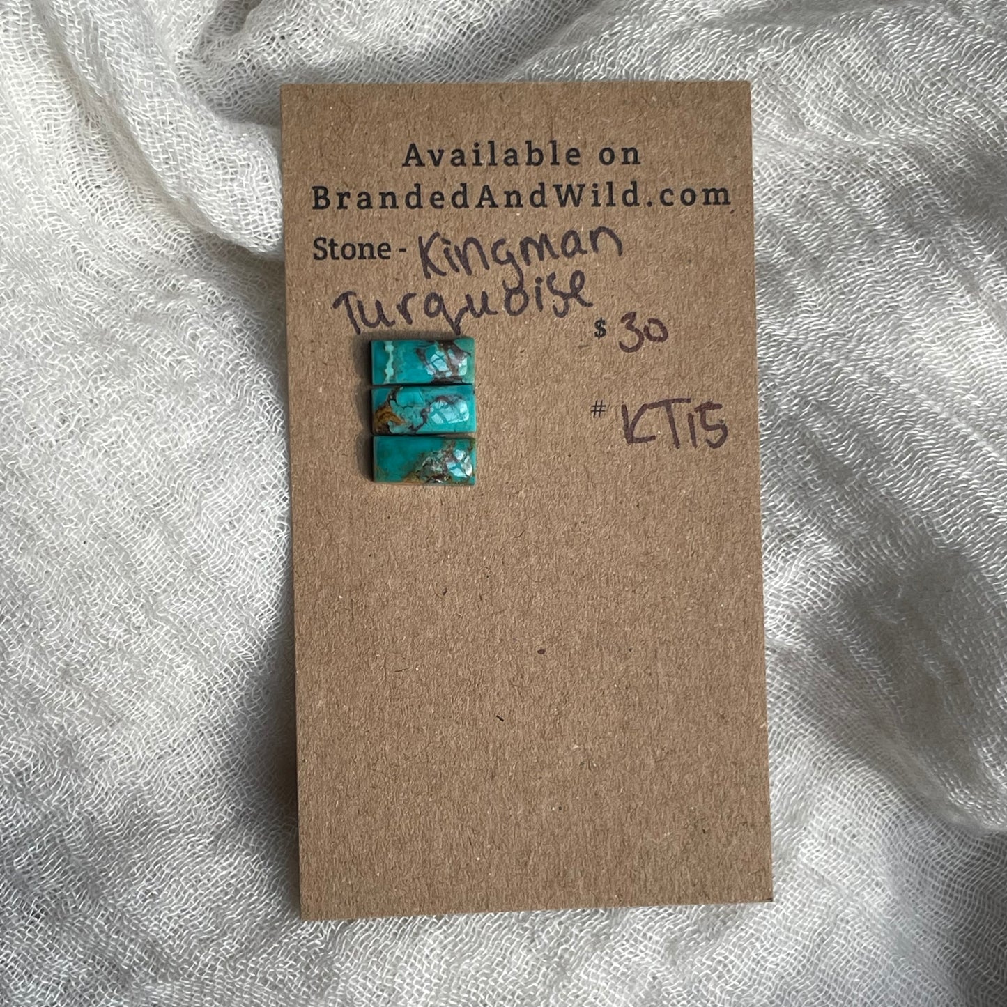 Kingman Turquoise Cabochon - KT15