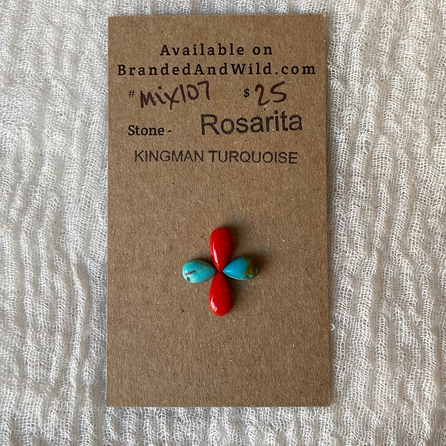 Rosarita / Kingman Cabochon - MIX107
