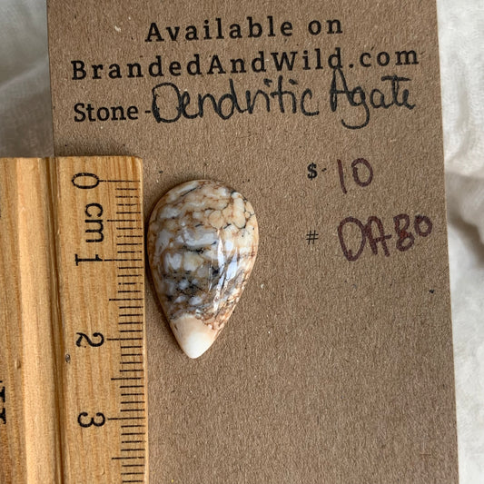 Dendritic Agate Cabochon - DA80