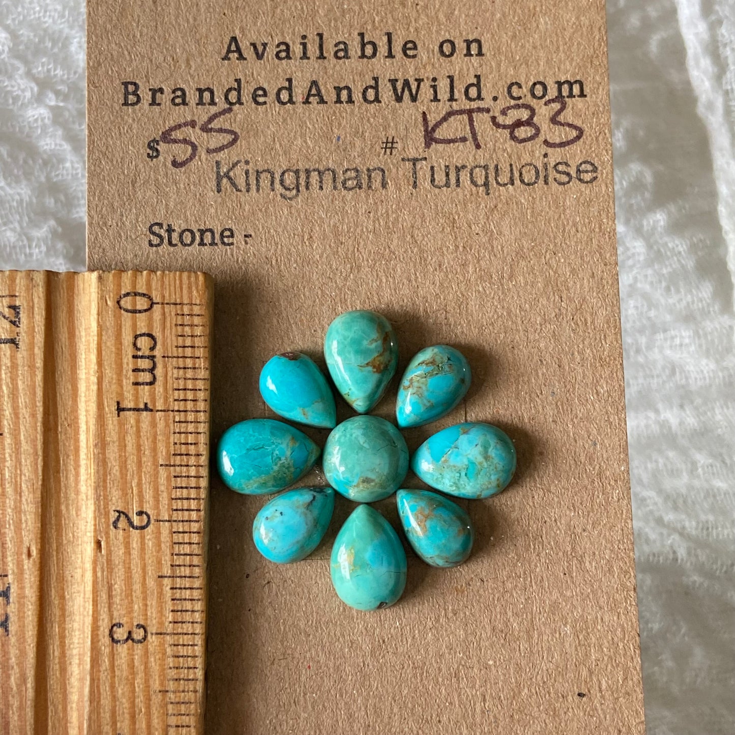 Kingman Turquoise Cabochon - KT83
