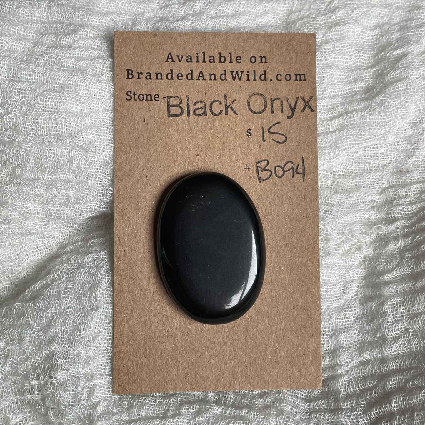 Black Onyx - Cabochon - BO94