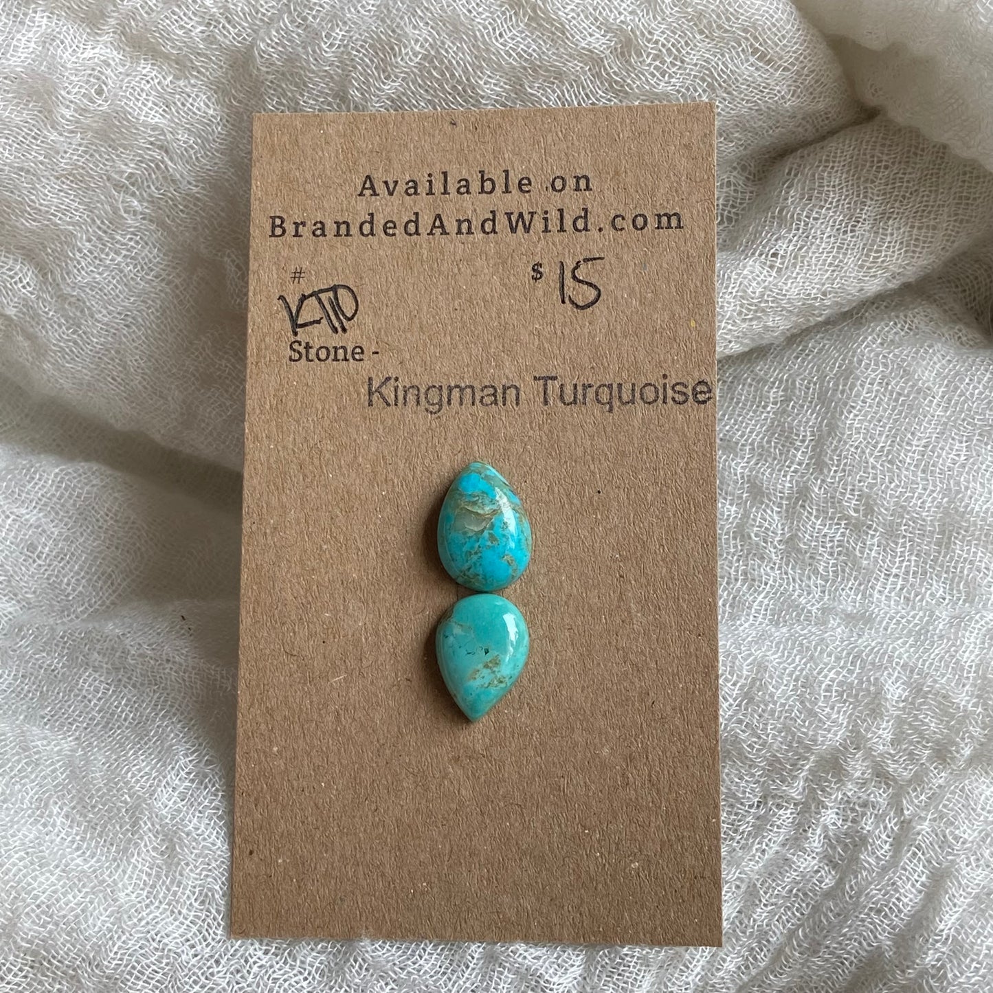 Kingman Turquoise Cabochon - KT10