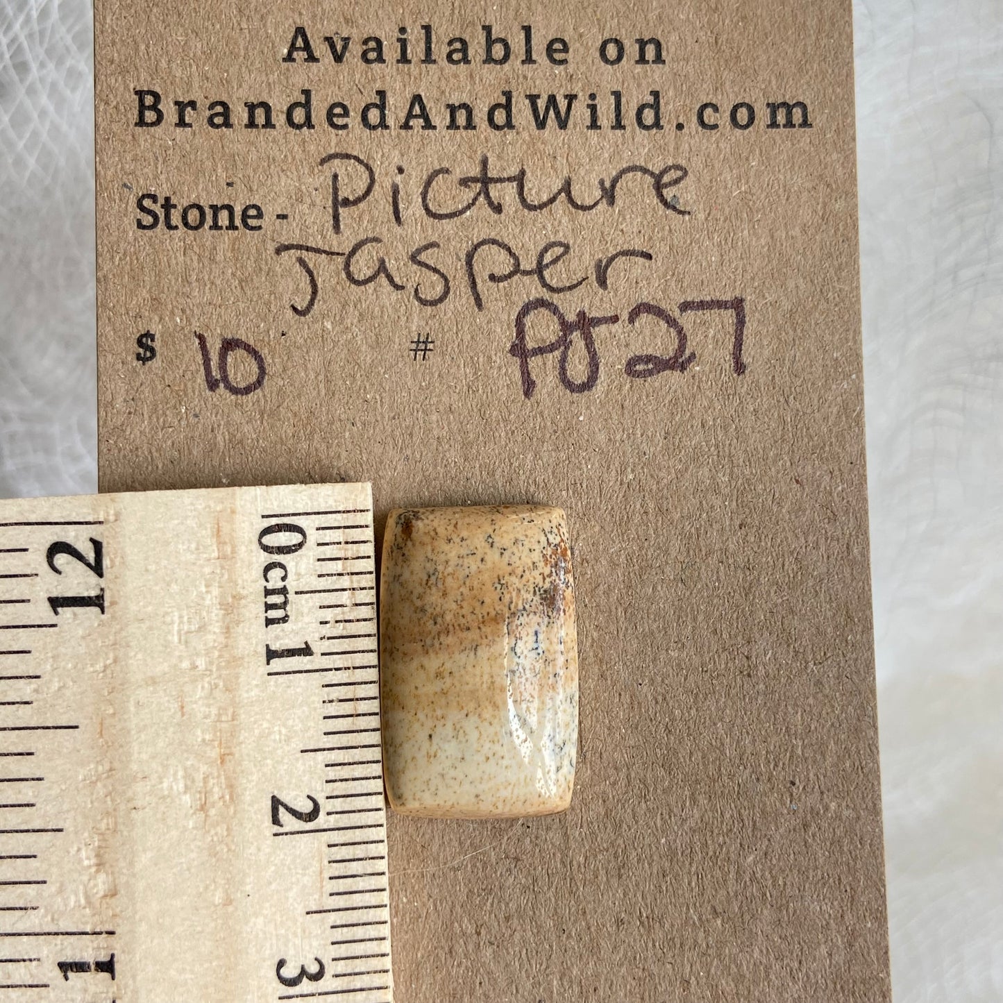 Picture Jasper Cabochon - PJ27