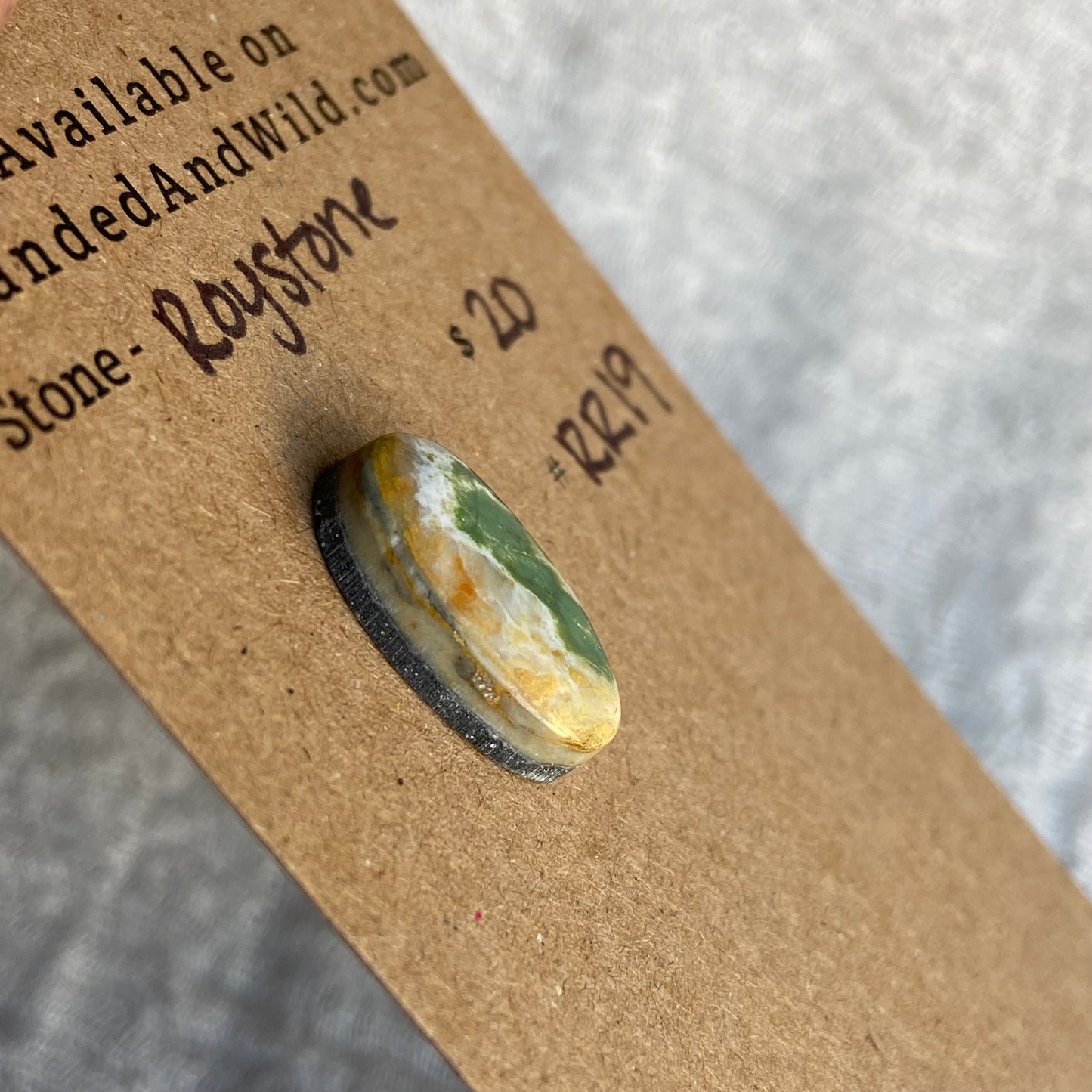 Royston Ribbon Turquoise Cabochon RR19
