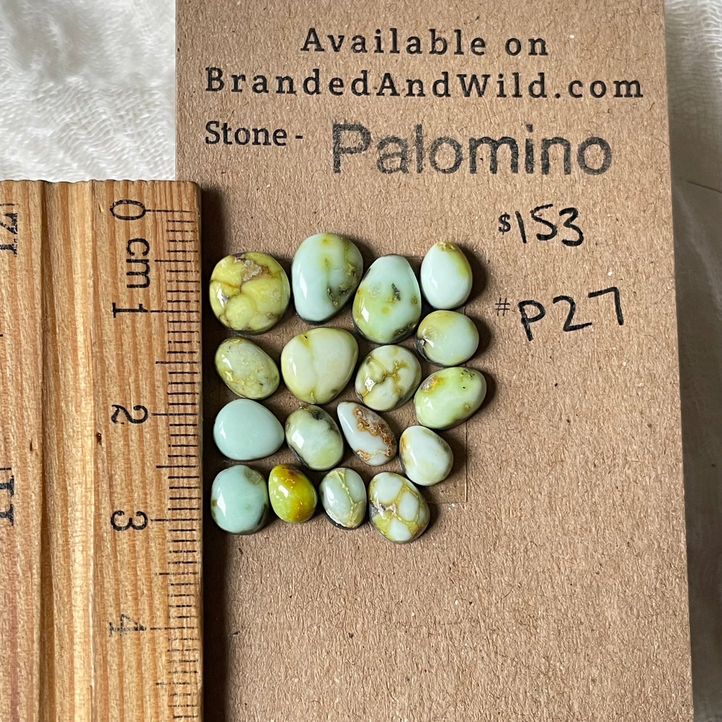Palomino Cabochon - P27 1A2D5C13-3230-46ED-ACF7-FF803448B913 Brandedandwild.com