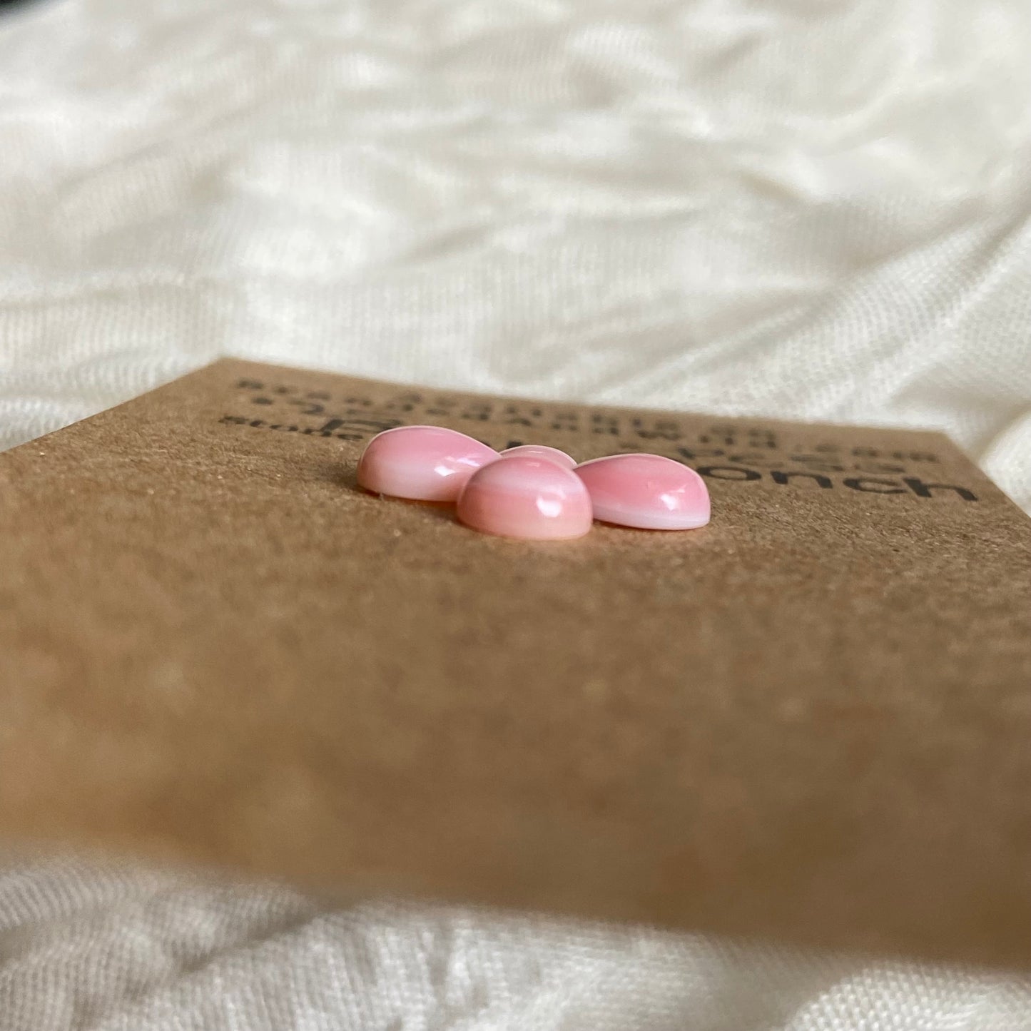 Pink Conch Cabochon - PC50 1A35A767-CFFE-4C27-9C6B-248DB3843025 Brandedandwild.com