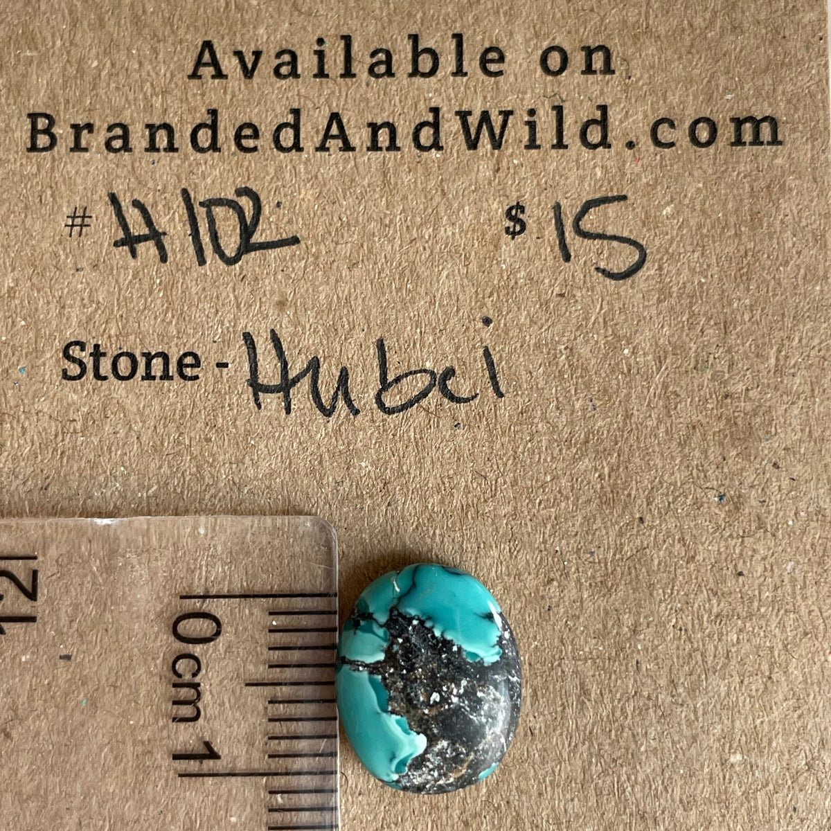 Hubei Turquoise Cabochon - H102 1A567A27-FBD5-4A6A-BE3F-31F5CC1B60C3 Brandedandwild.com
