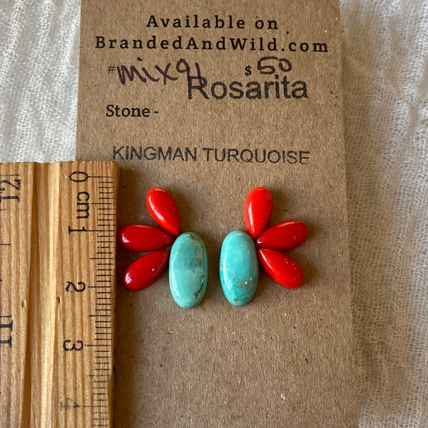 Rosarita / Kingman Cabochon - MIX91