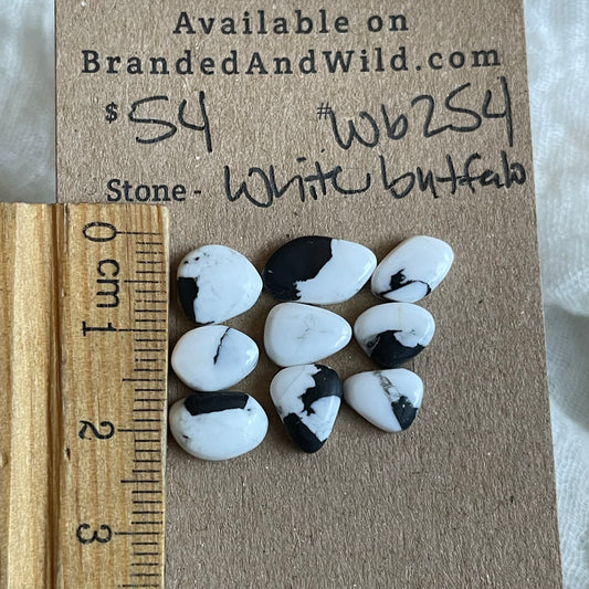 White Buffalo Cabochon - WB254
