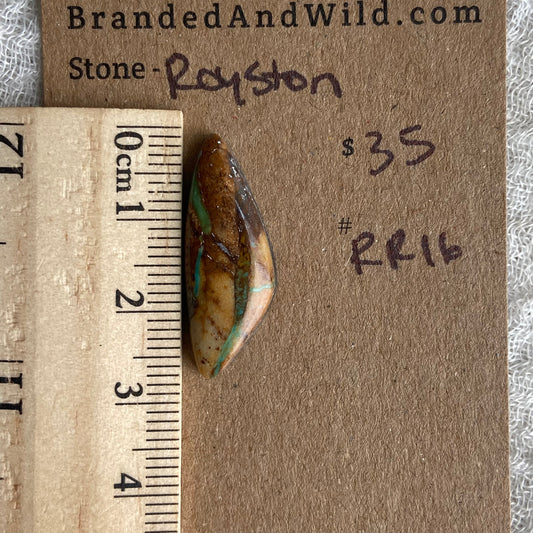 Royston Ribbon Turquoise Cabochon RR16