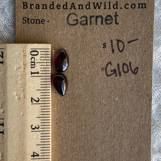 Garnet Cabochon - G106