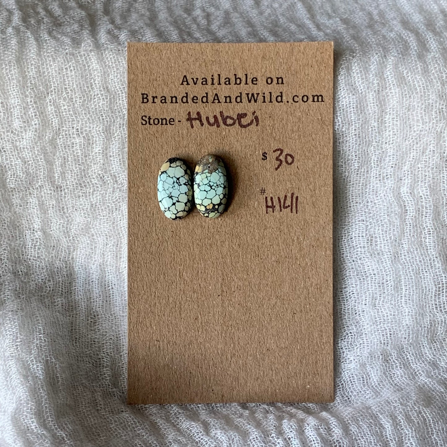 Hubei Turquoise Cabochon - H141