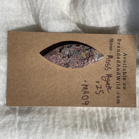 Moss Agate Cabochon- MA09