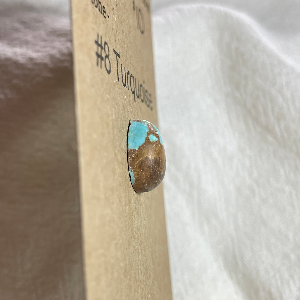 #8 Turquoise Cabochon - #834