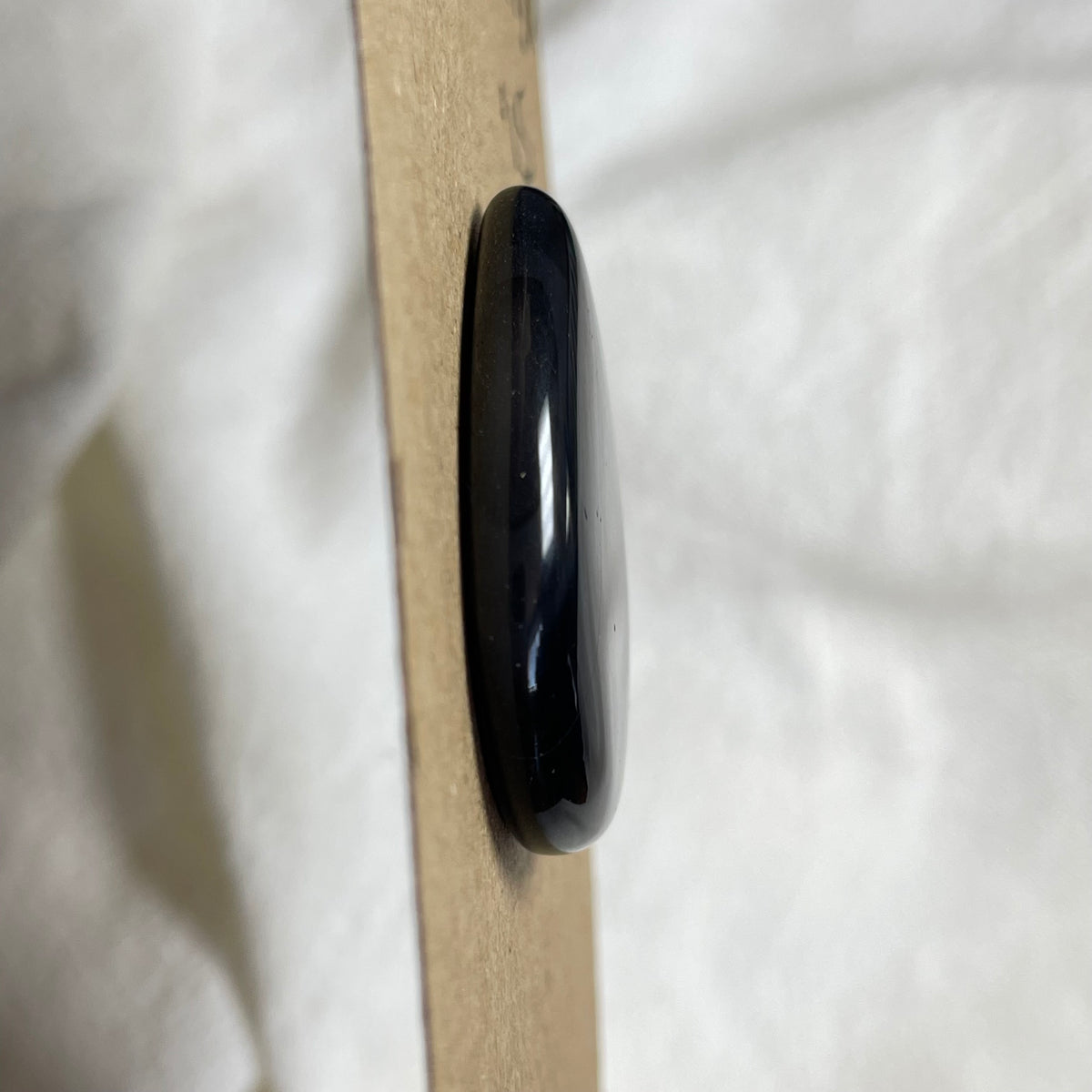 Black Onyx - Cabochon - B089 1B186A63-A8F3-475D-A830-79611A466D82 Brandedandwild.com
