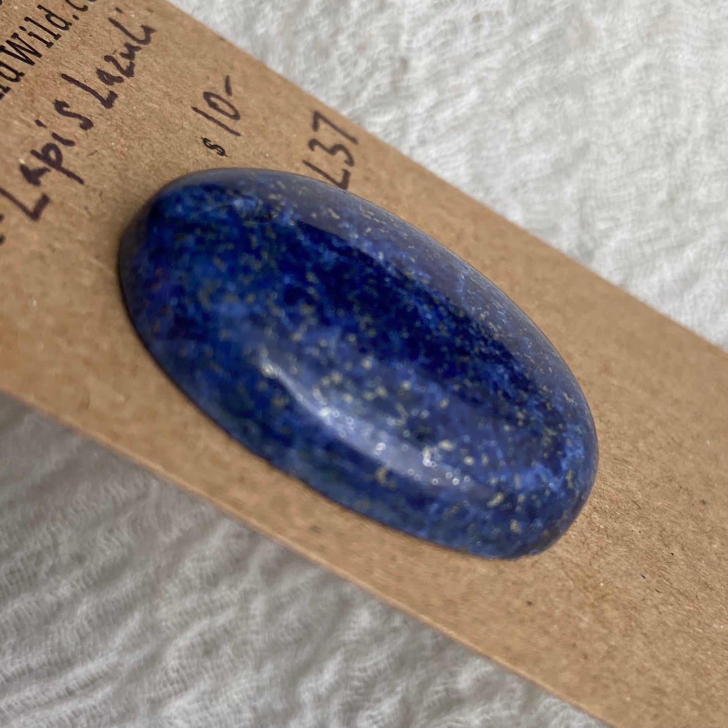Lapis Lazuli Cabochon -Drilled- LL37