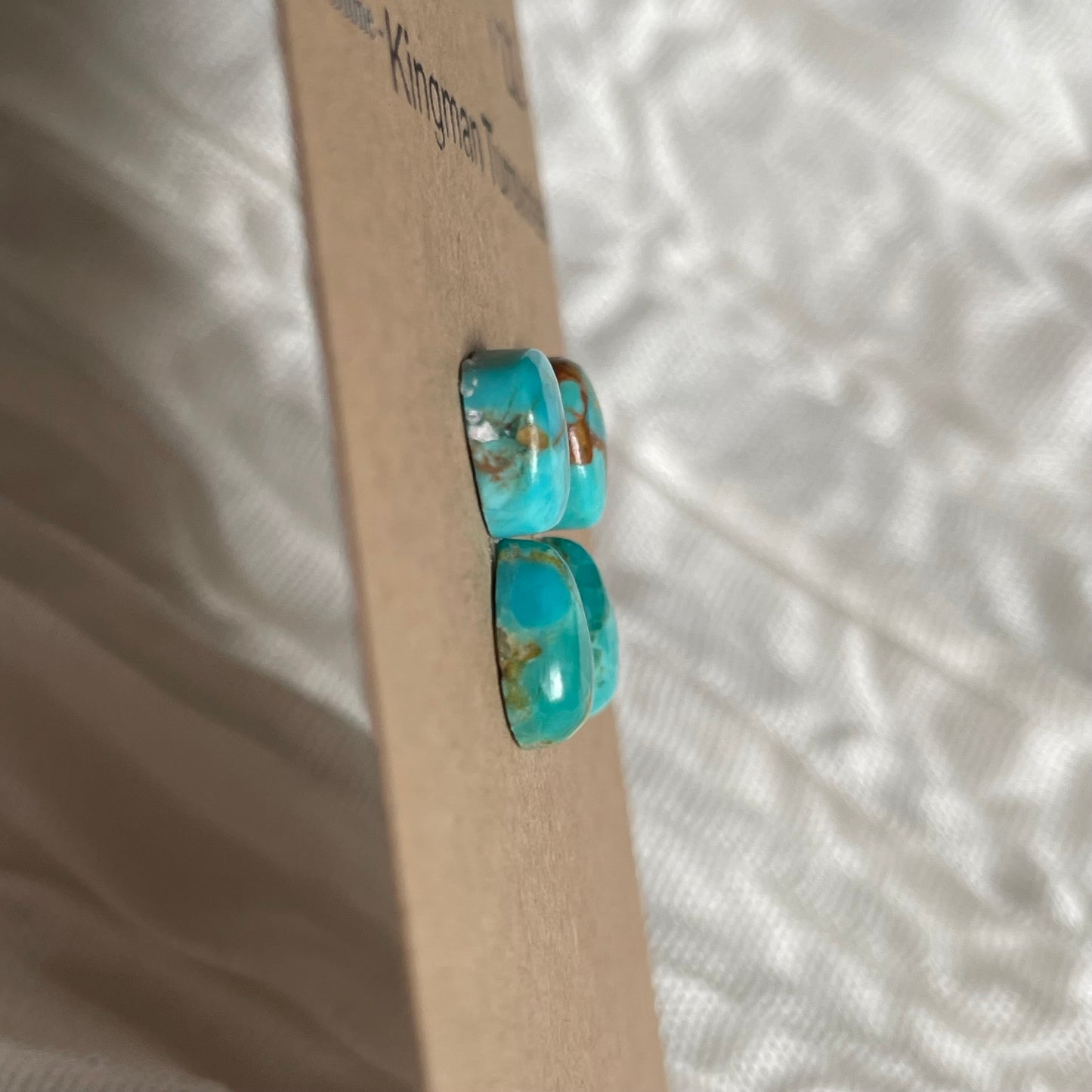 Kingman Turquoise Cabochon - KT35 1B43674B-E3C7-4FB4-BDF6-4292A871D24B Brandedandwild.com