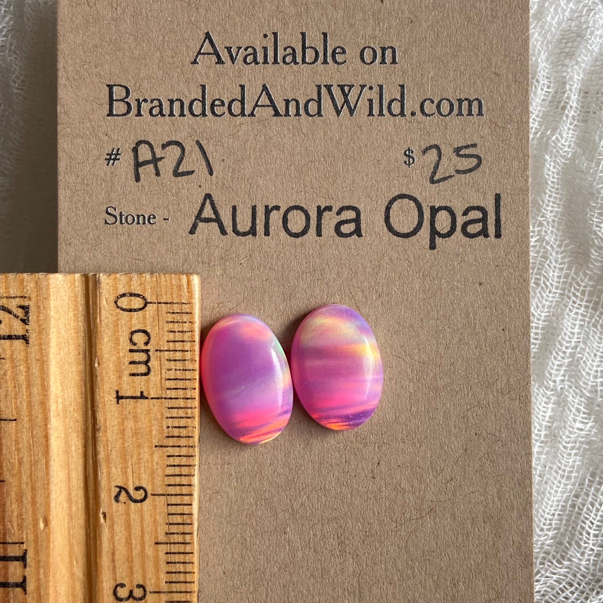 Aurora Opal Cabochon - A21 1B4D36FB-5B8D-4064-A3E7-A52C182CFAAF Brandedandwild.com