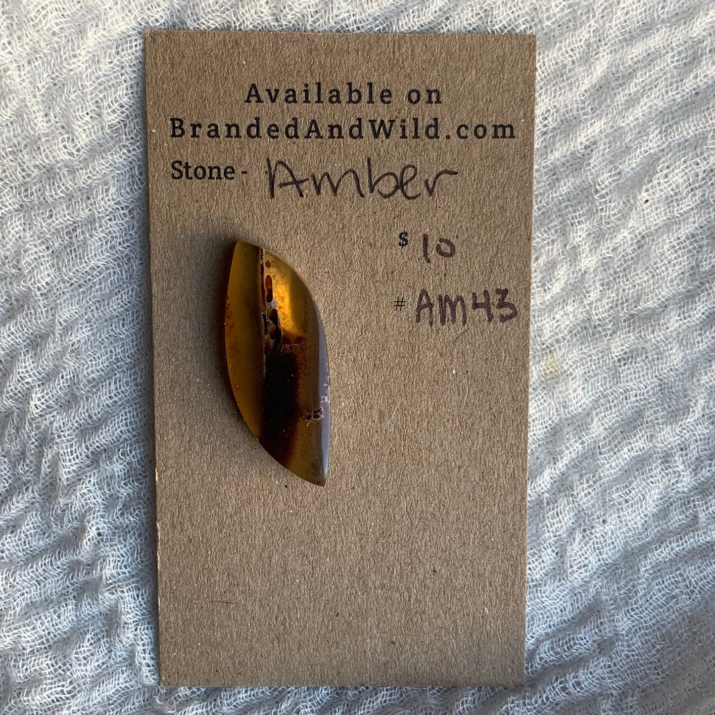 Amber Cabochon AM43