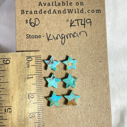 Kingman Turquoise Cabochon - KT49