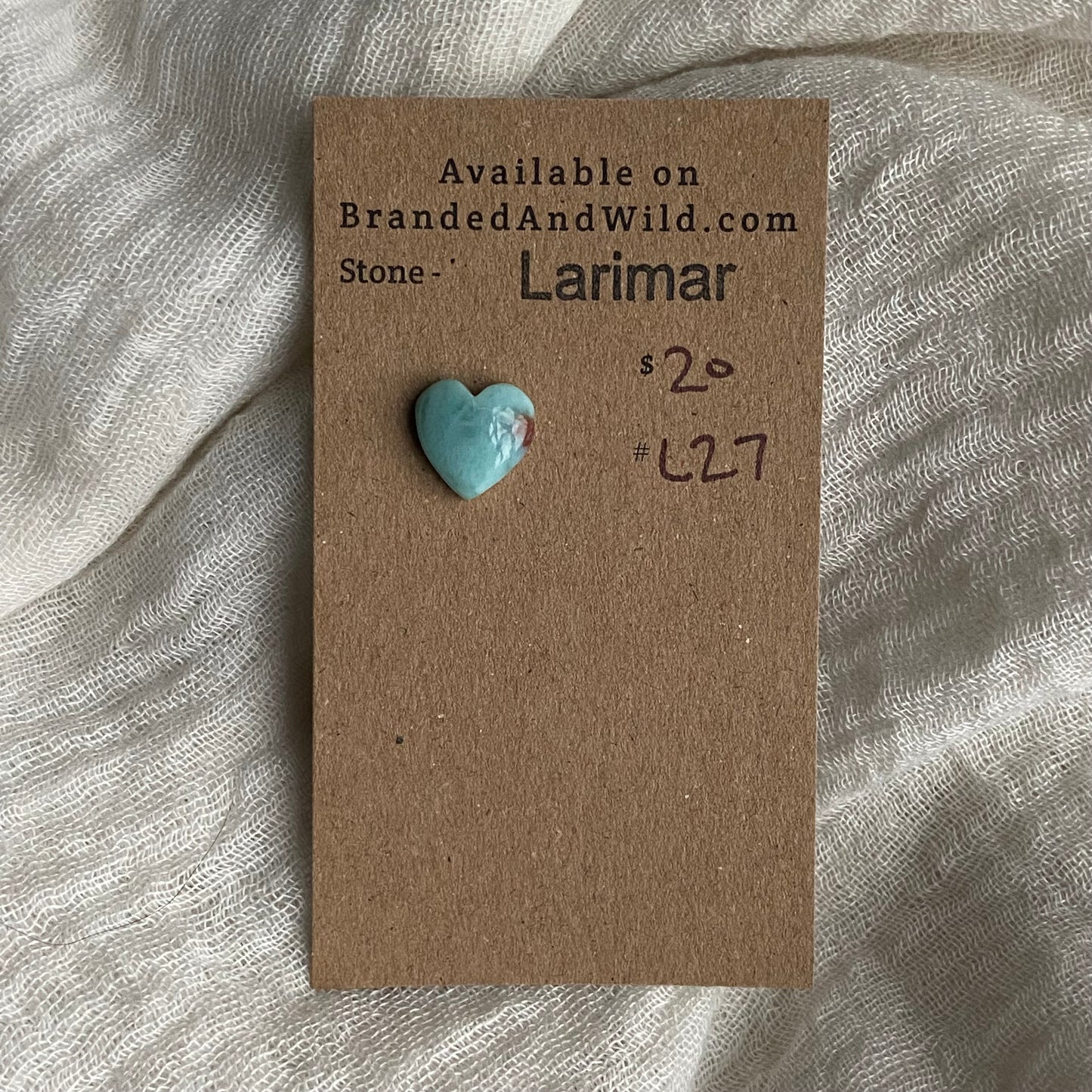 Larimar Cabochon - L27