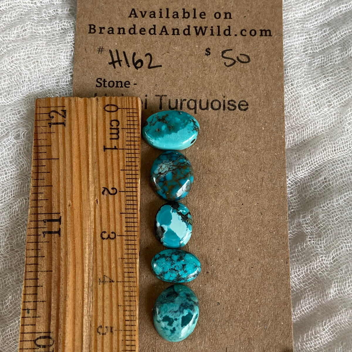 Hubei Turquoise Cabochon - H162