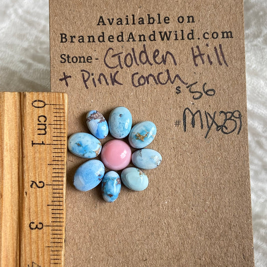 Golden Hill / Pink Conch Cabochon - Mix239 (Copy) 1B85A069-DC83-4A45-AF57-8EA4D2304545 Brandedandwild.com