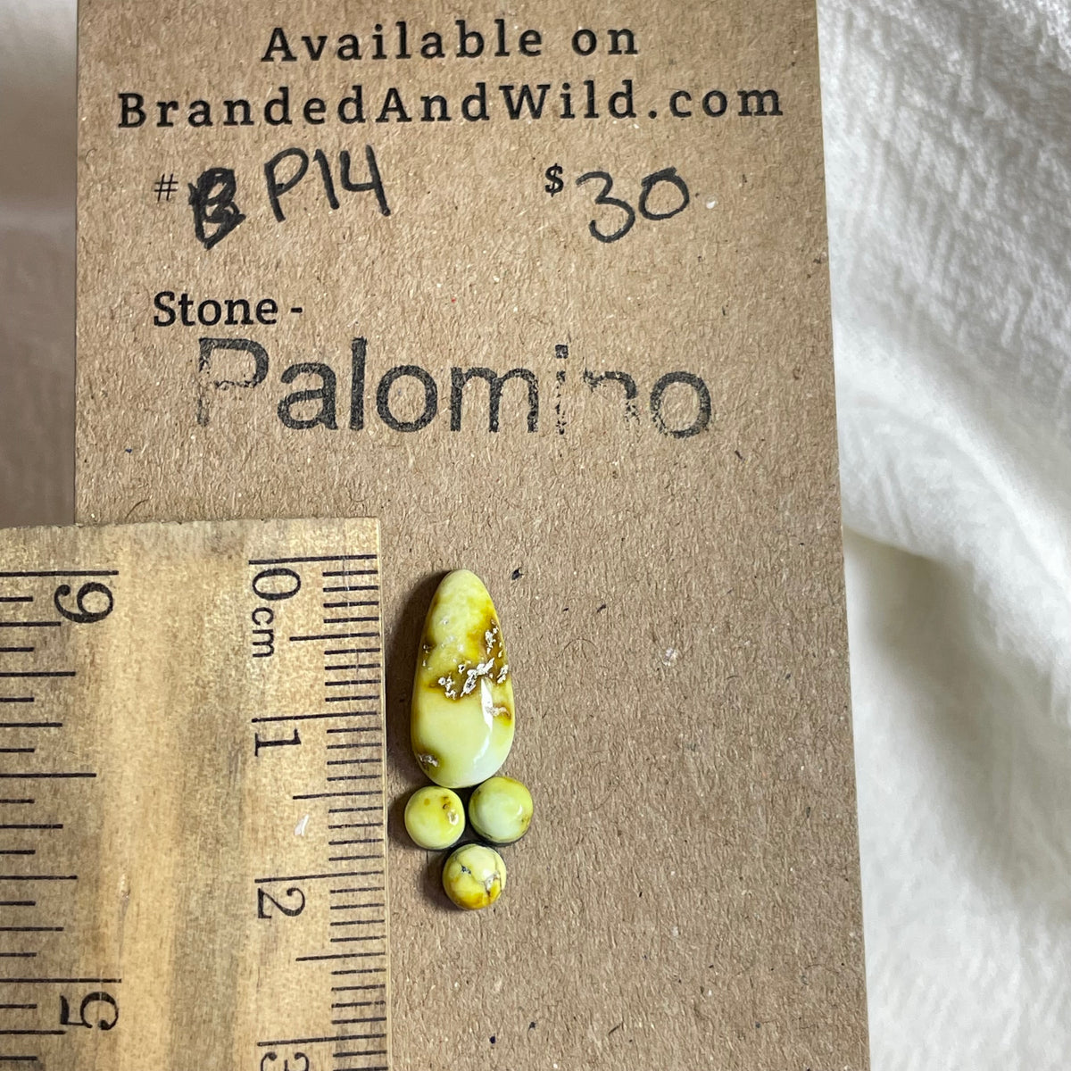 Palomino Cabochon - P14 1BA40EF7-E48E-4C11-A57A-31A2C3C0E35B Brandedandwild.com
