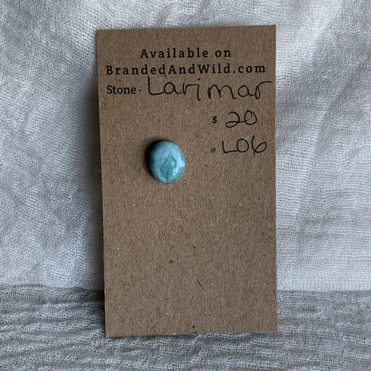 Larimar Cabochon - L06