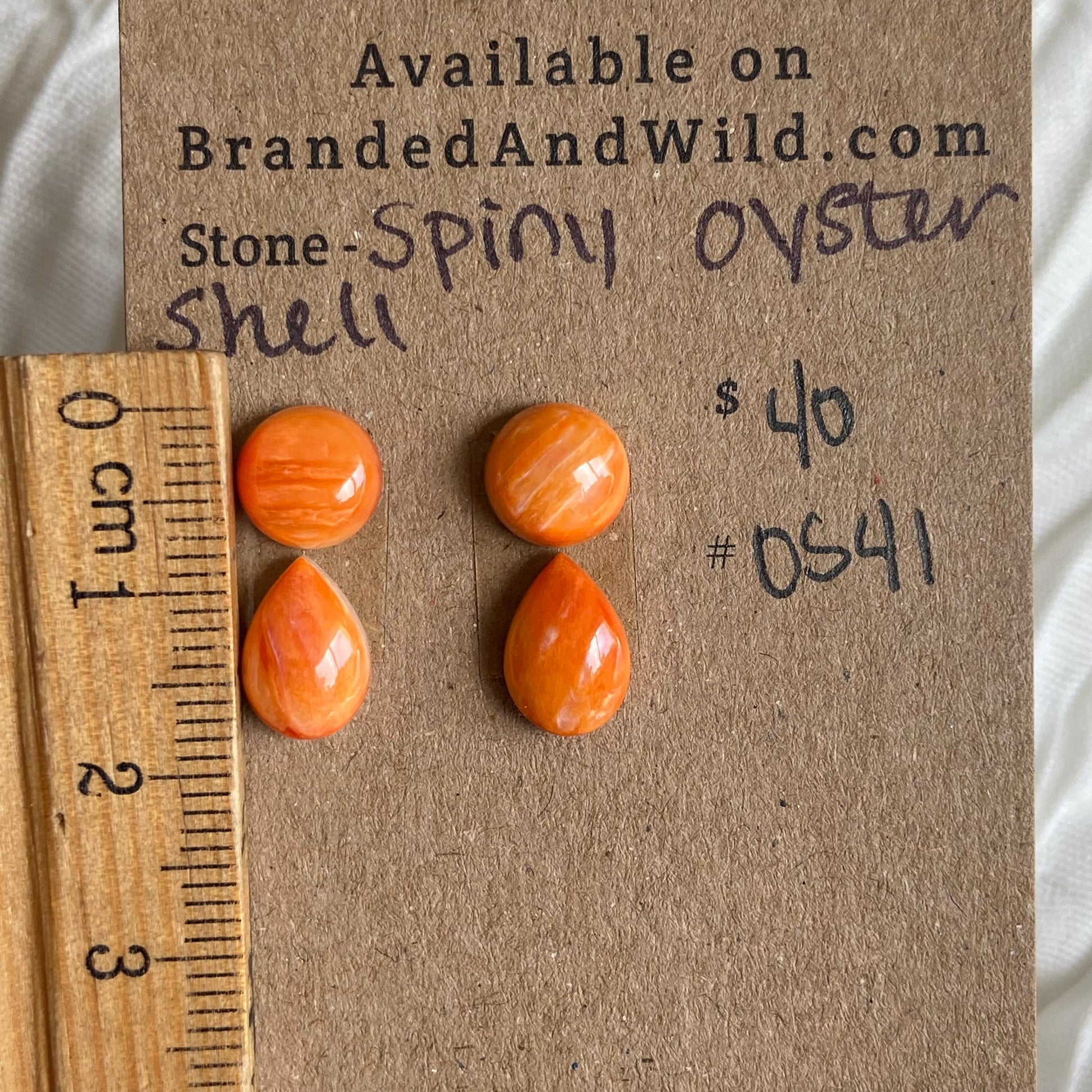 Oystershell Cabochon - OS41 1BDDCFBA-E33E-4C06-B829-67876C2B2362 Brandedandwild.com