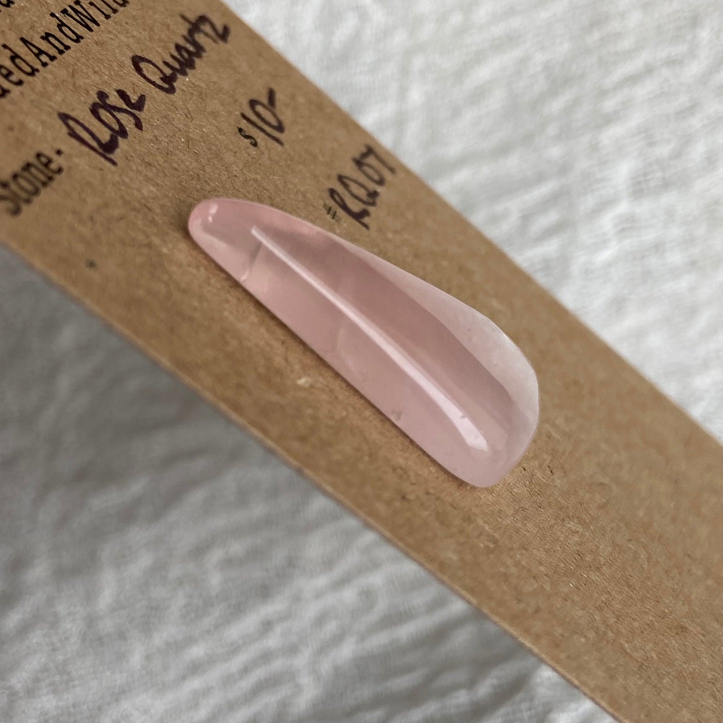 Rose Quartz Cabochon - RQ07