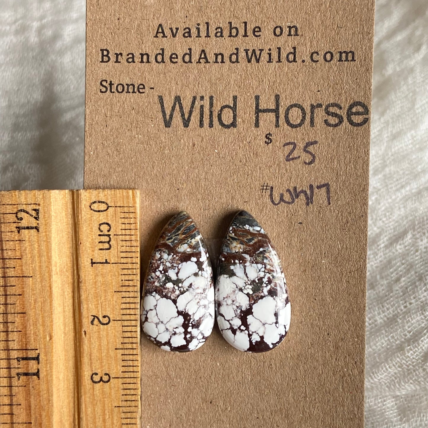 Wild Horse Cabochon - WH17 1BF76968-7989-4E92-AC70-B7ECD848D53A Brandedandwild.com
