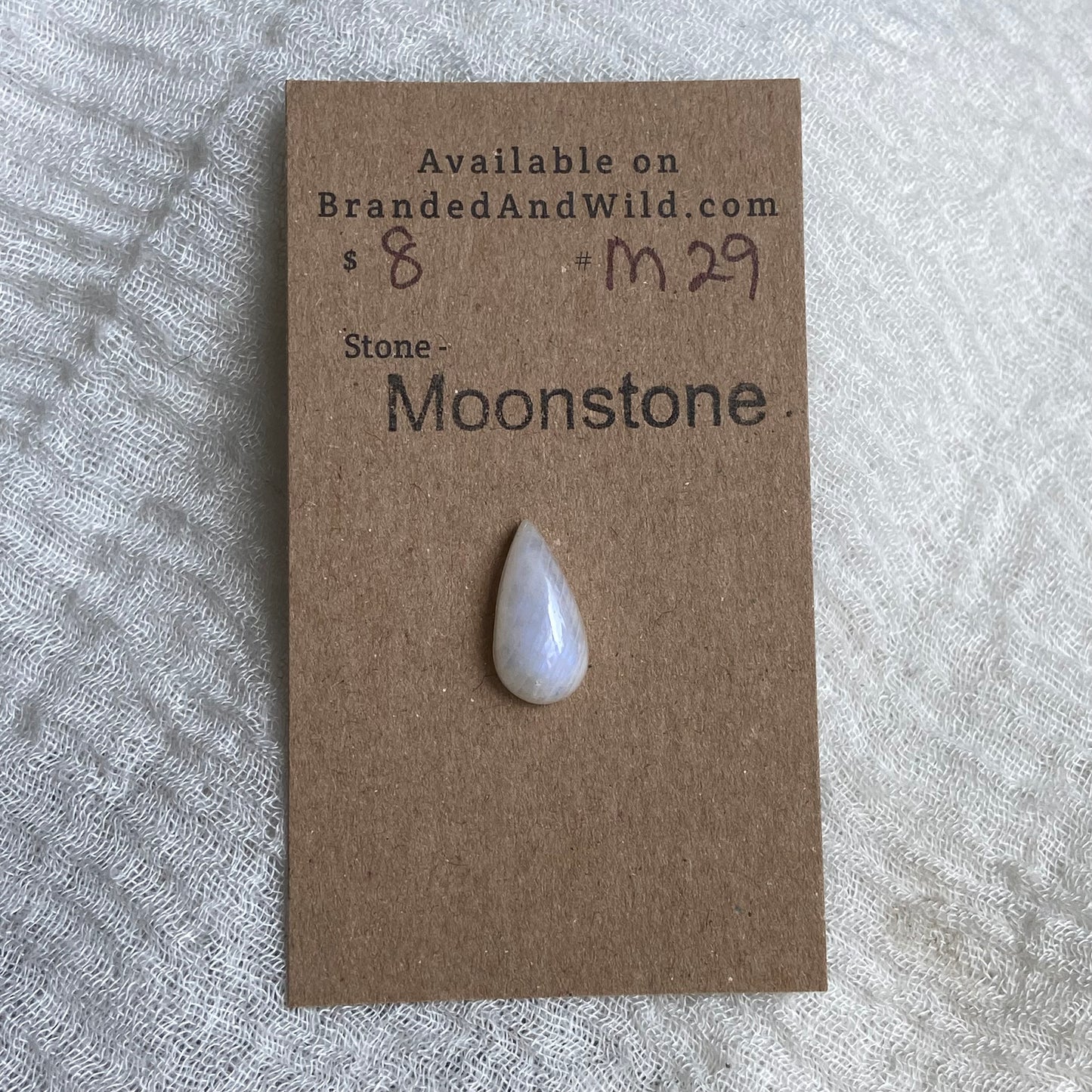 Moonstone Cabochon - M29